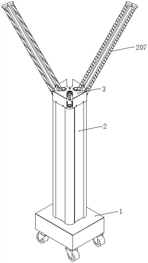 Transmission mechanism with lifting and opening-closing functions