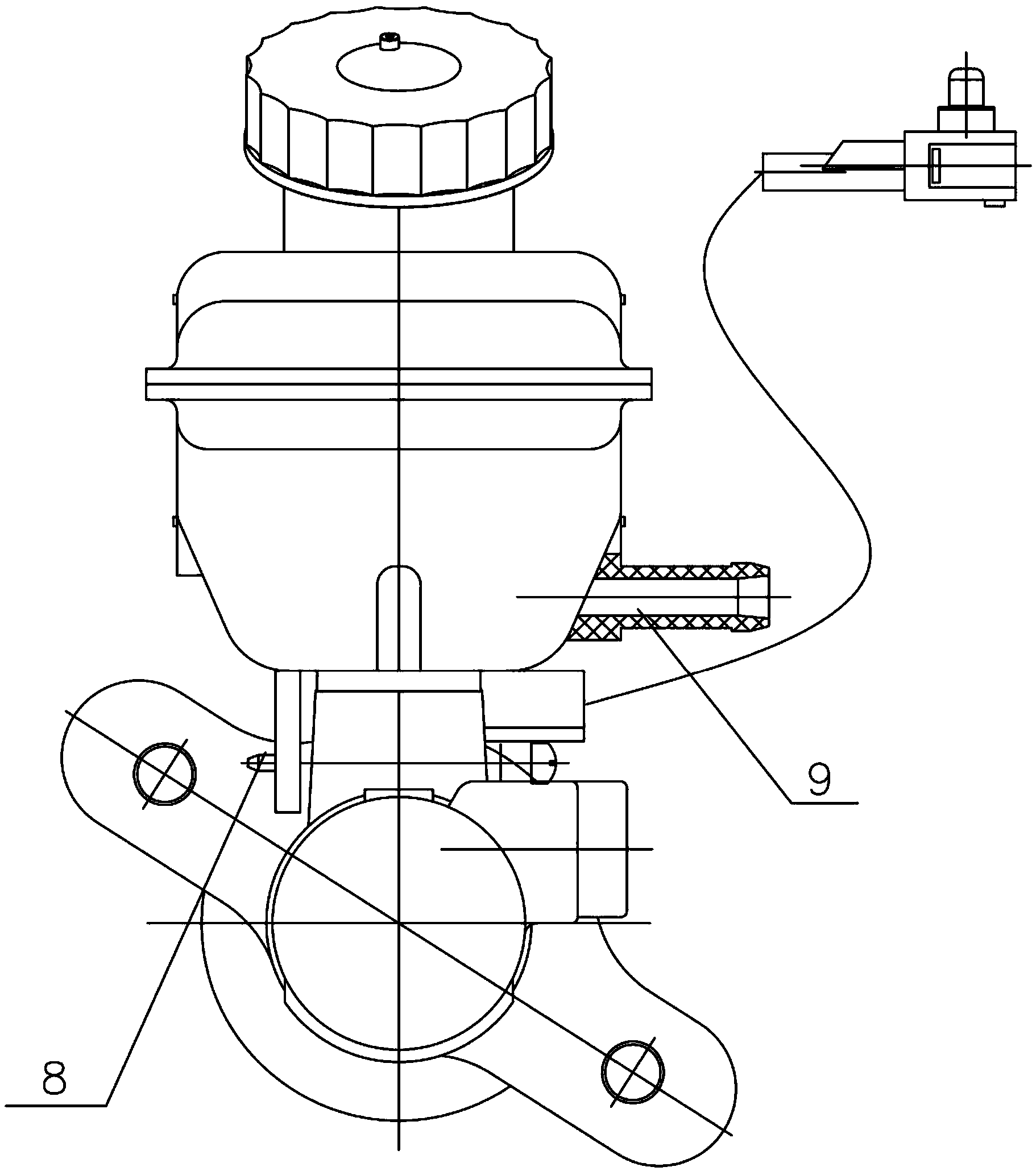 Brake master cylinder assembly