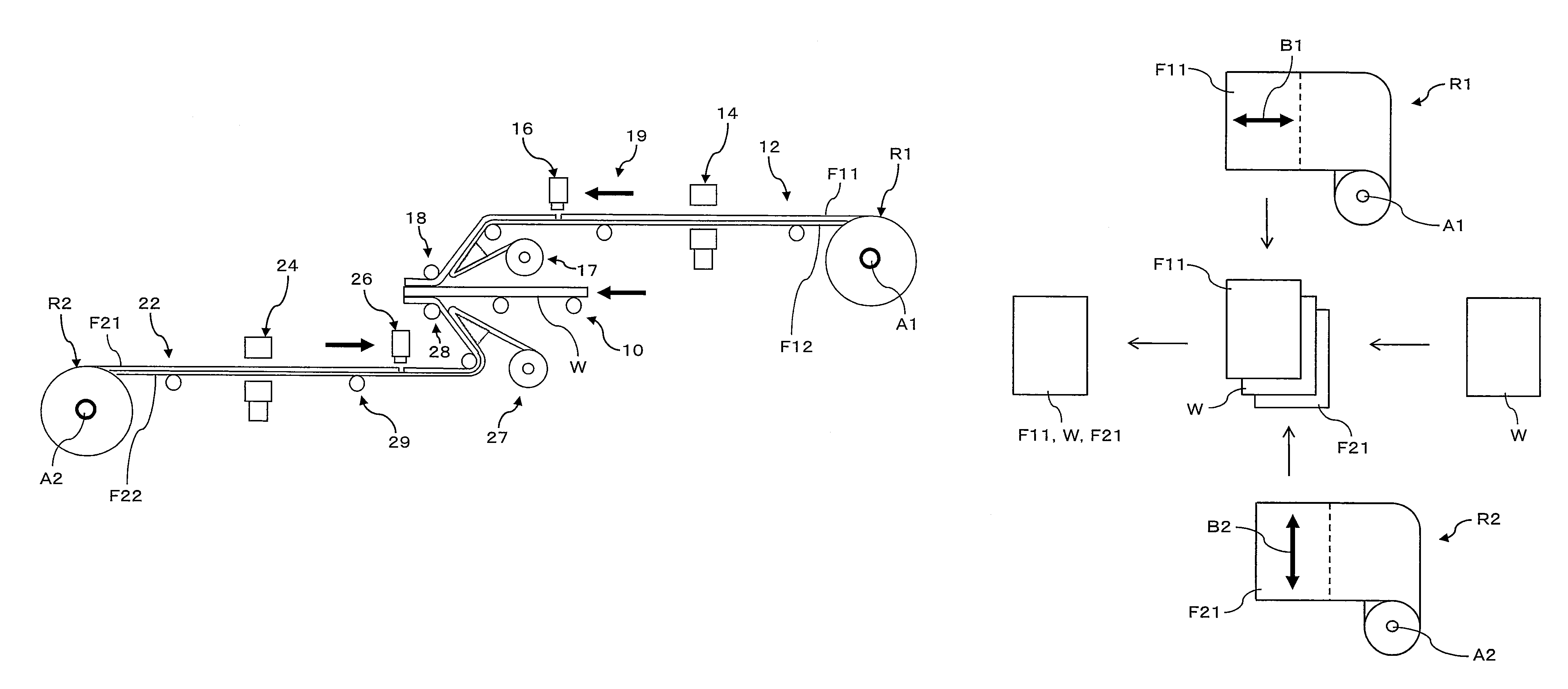 Optical display device manufacturing system and method for manufacturing optical display device