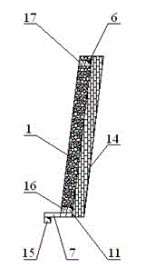 Filling mining method of gently inclined thin mineral deposit with soft roof