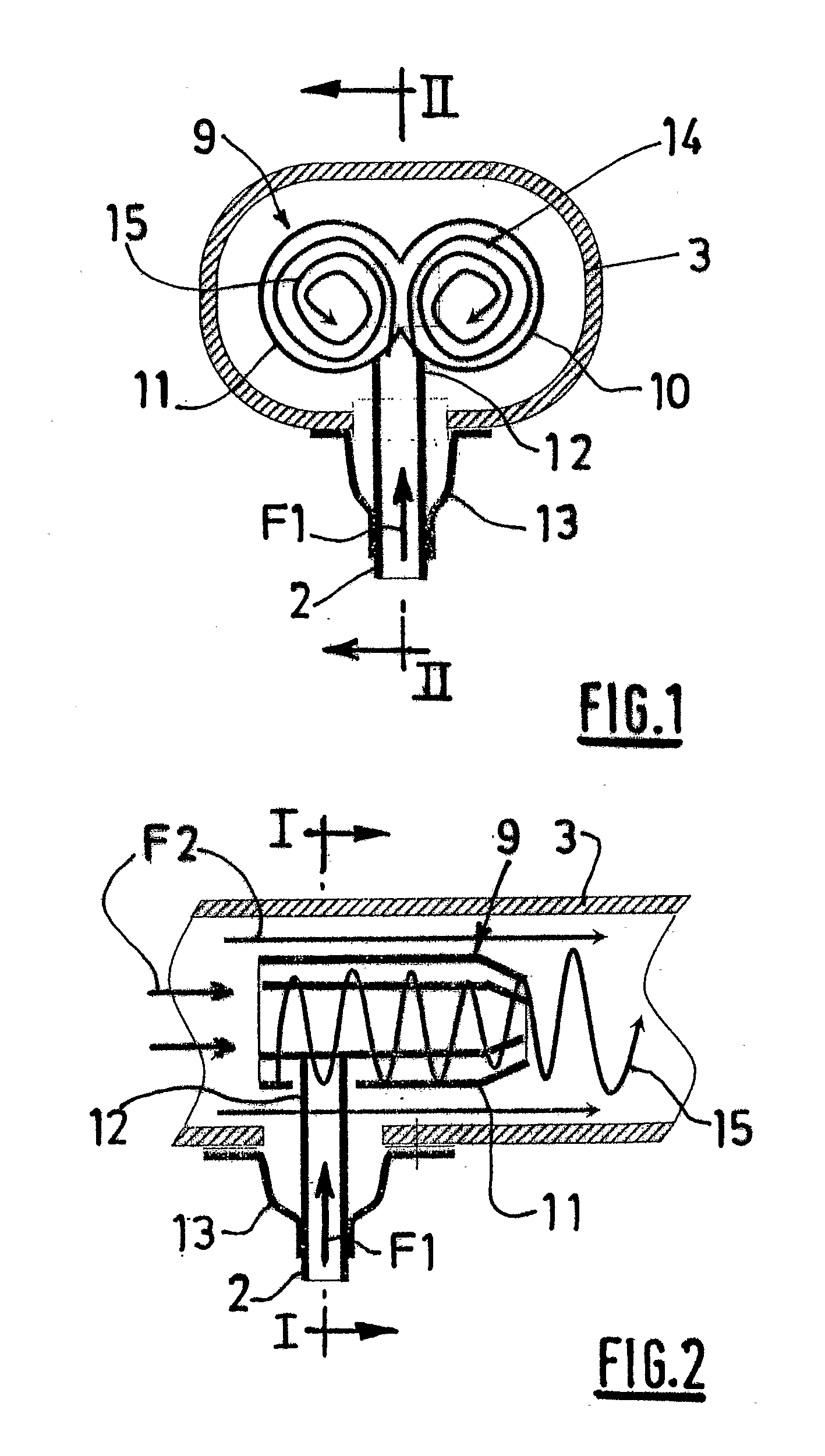 Exhaust gas recirculation device for an internal combustion engine