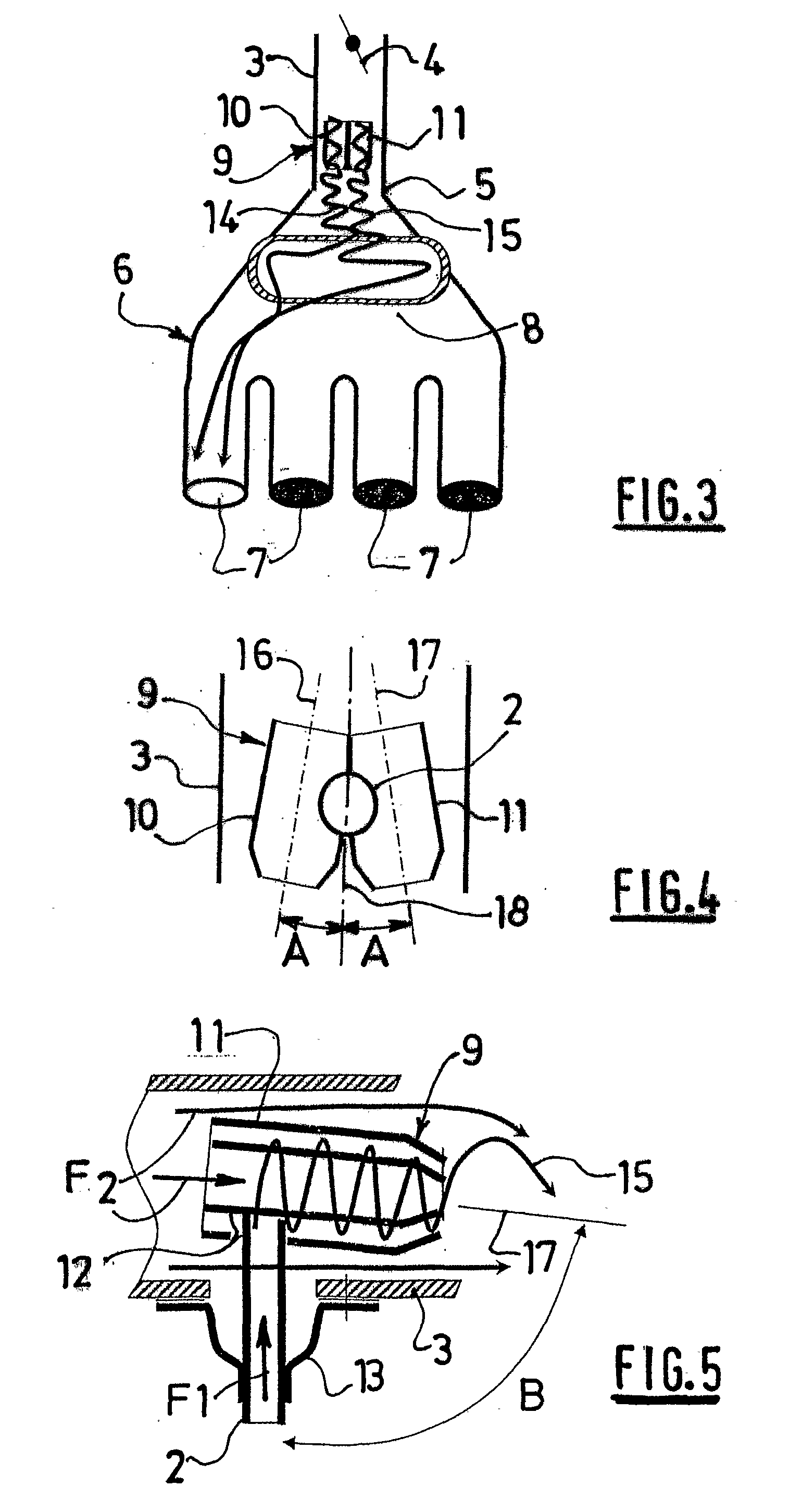 Exhaust gas recirculation device for an internal combustion engine