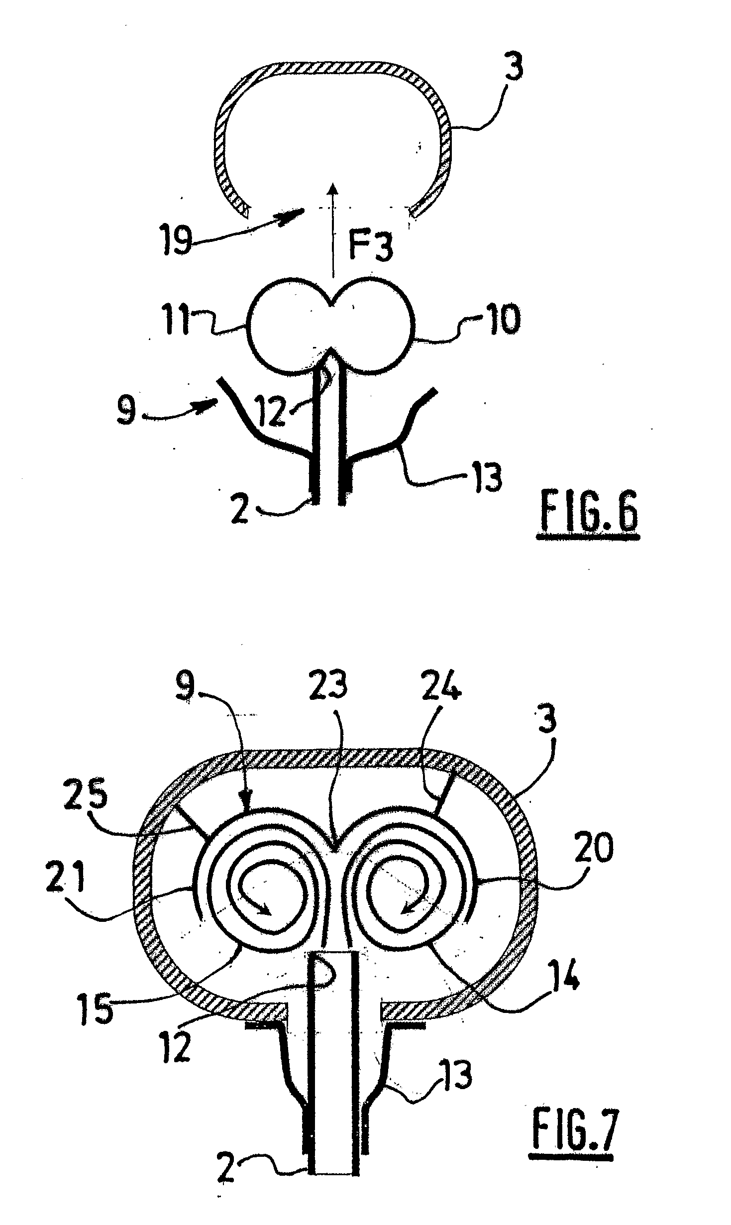 Exhaust gas recirculation device for an internal combustion engine