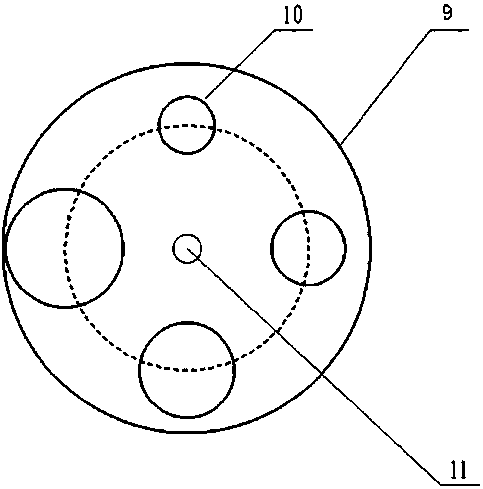 Device for detecting rigidity of corrugated pipe