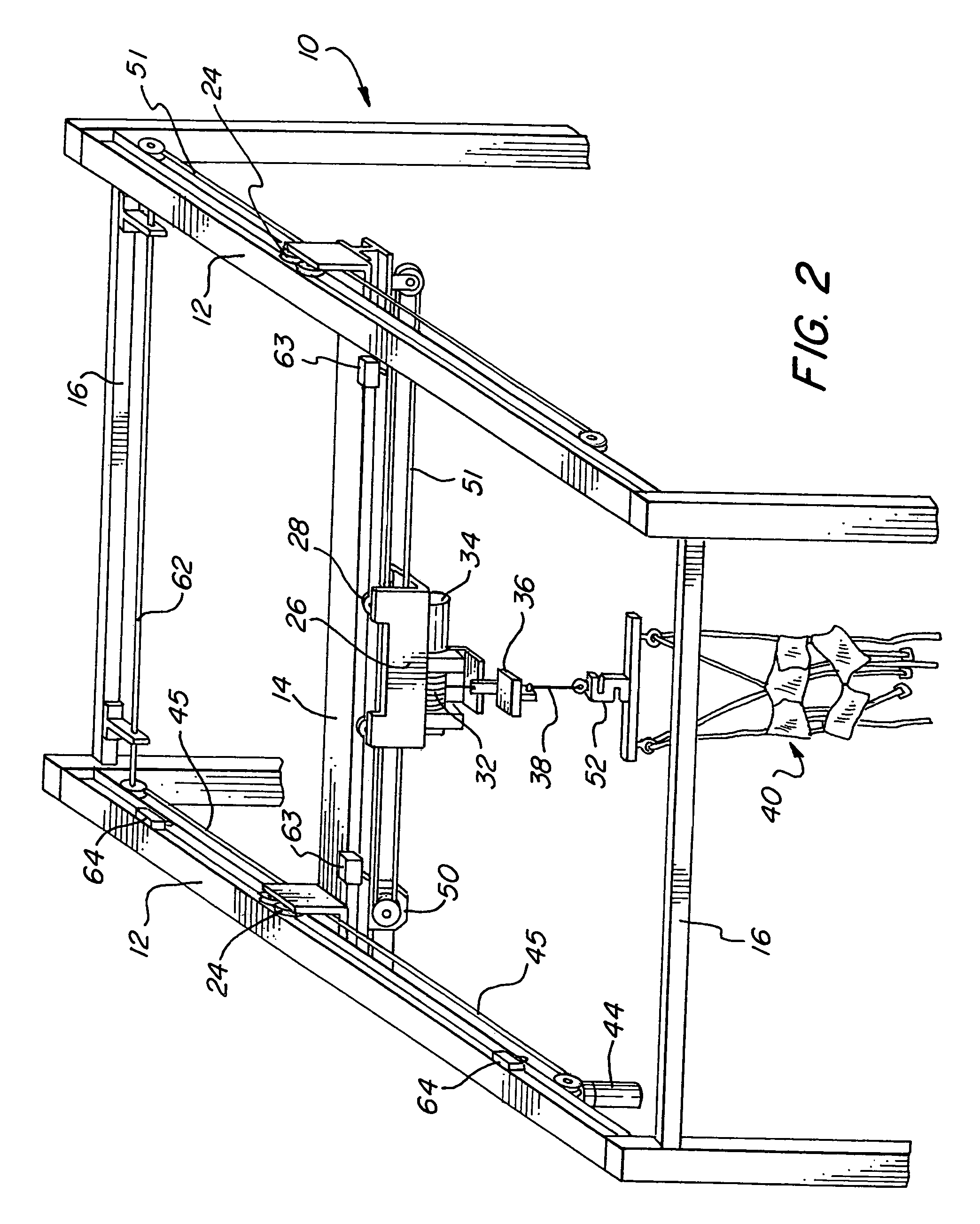 Ambulatory suspension and rehabilitation apparatus