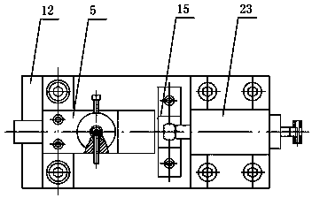 Tool structure for measuring plunger bottom clearance groove depths