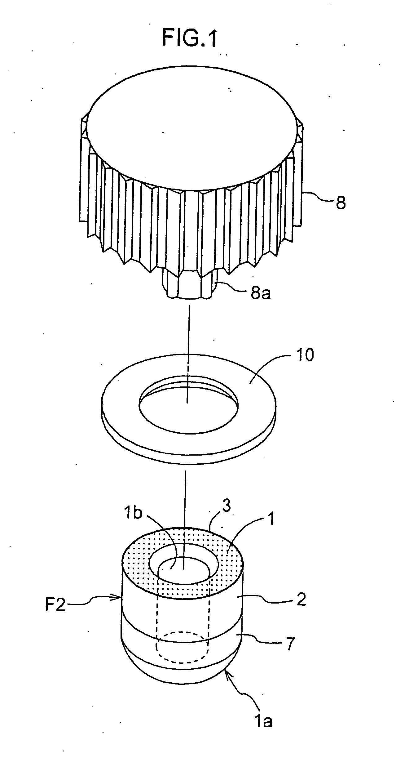 Plug for container and method of producing the same