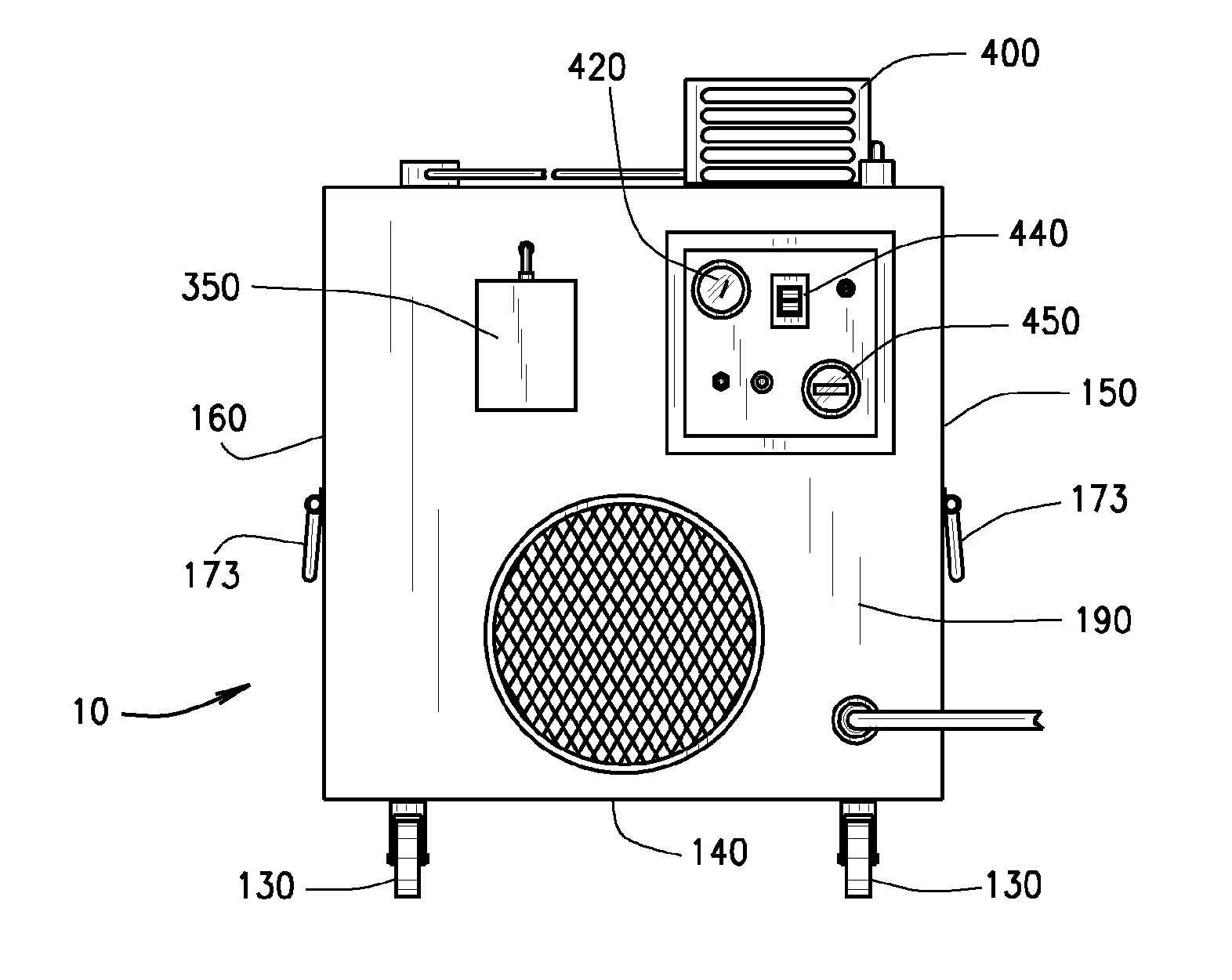 Air decontamination unit