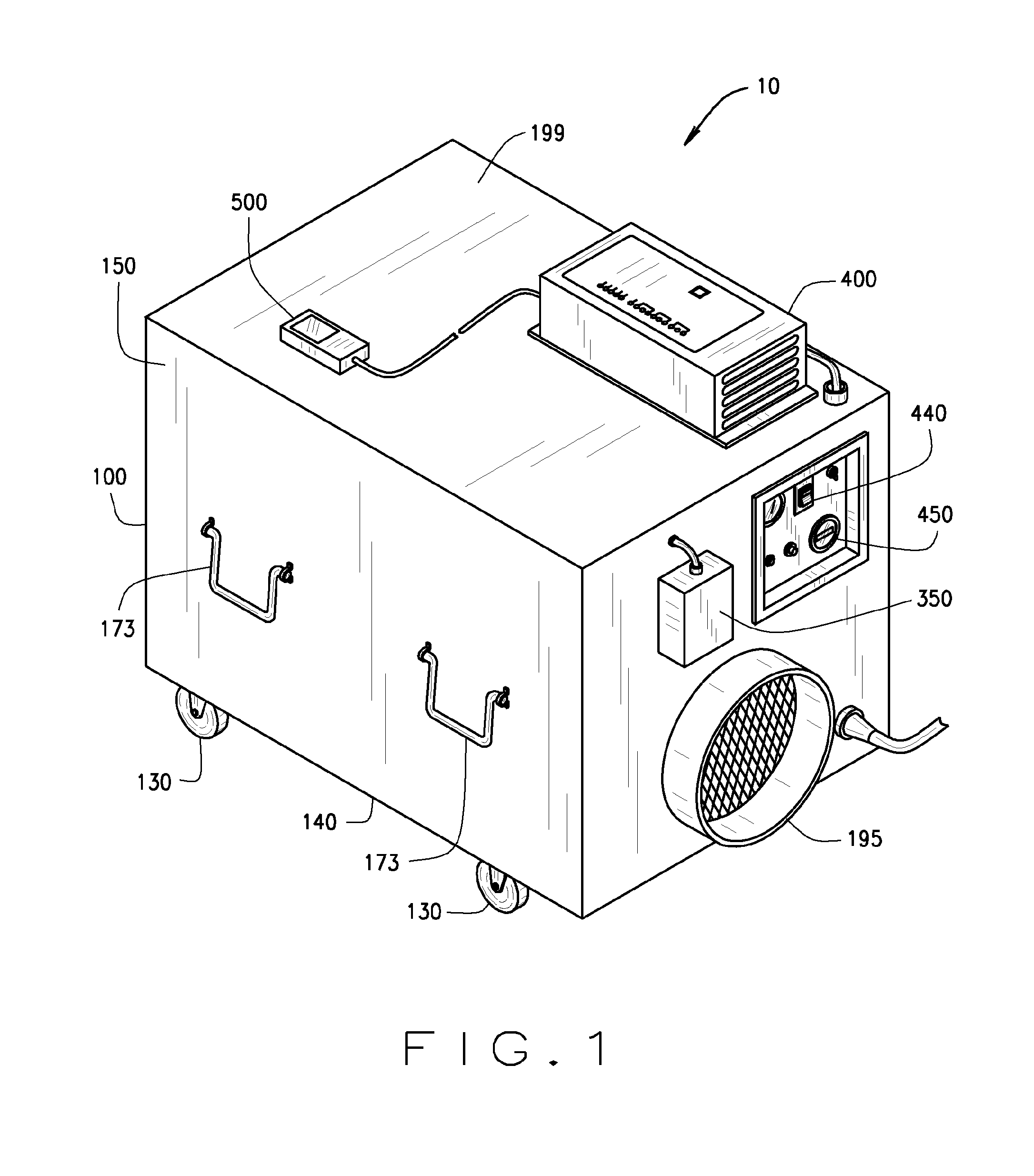 Air decontamination unit