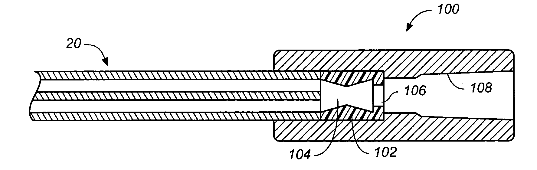 Multifunction adaptor for an open-ended catheter