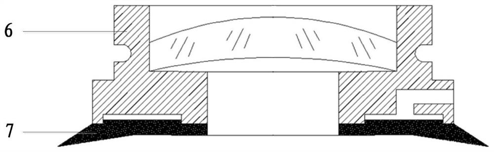 An infrared lens precision centering device and centering method based on low stress clamping