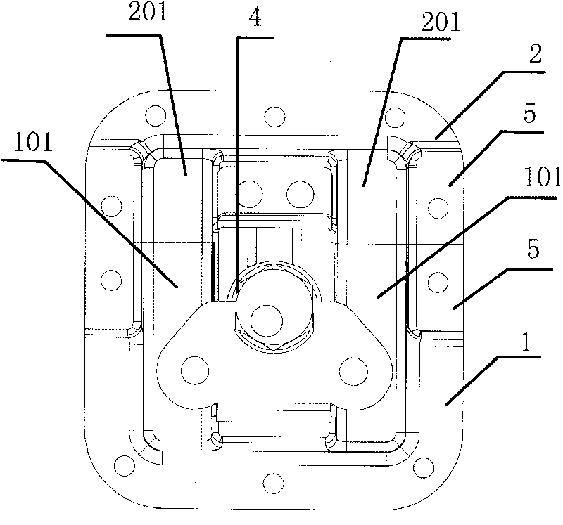 Butterfly lock