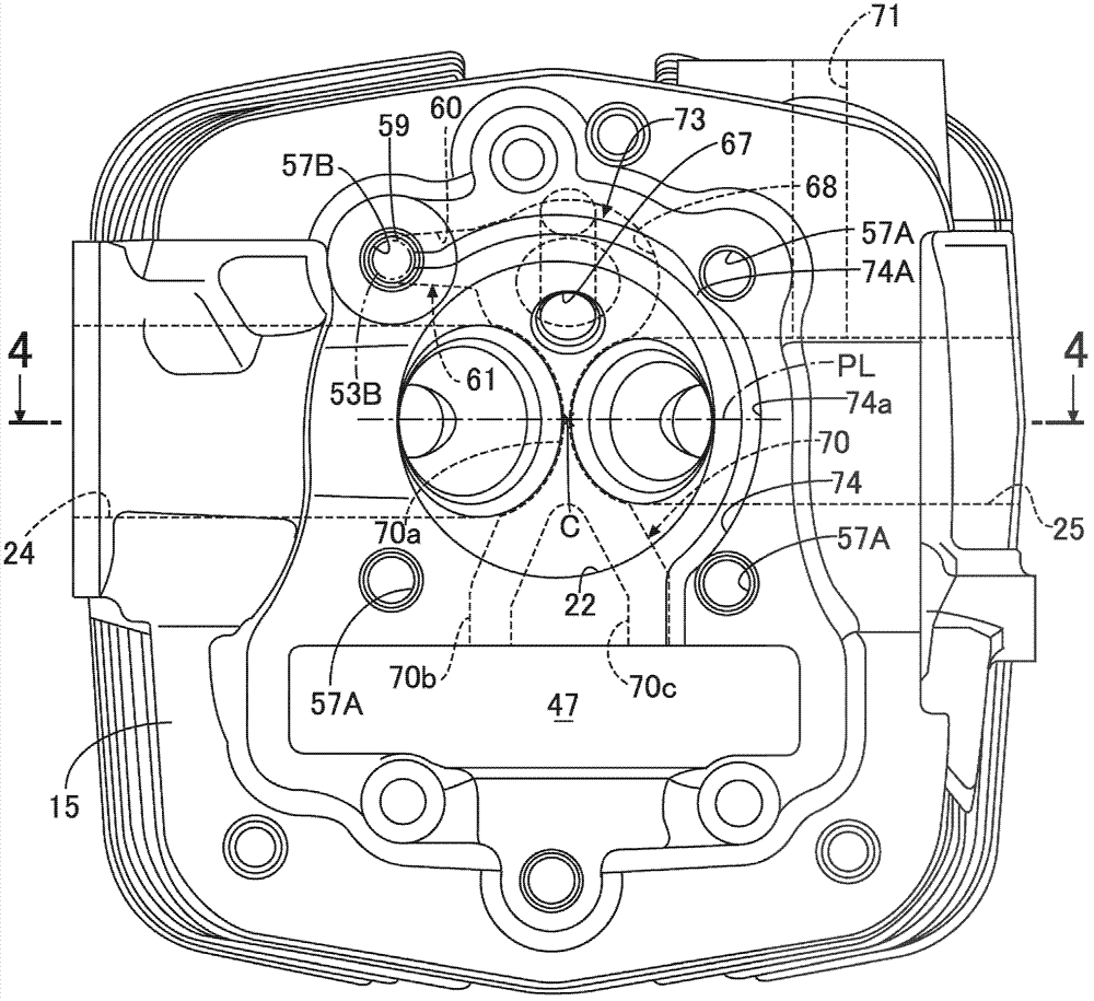 Oil cooling motor