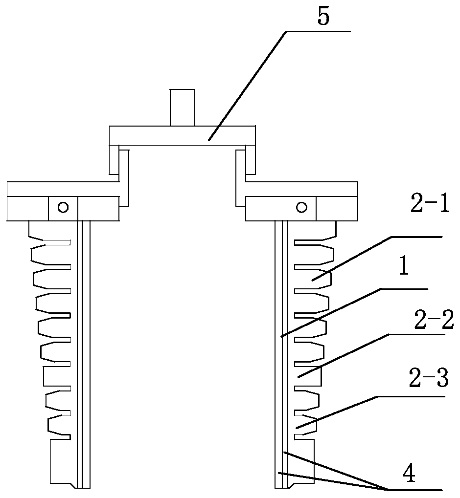 Novel soft mechanical hand capable of realizing vertical plane grabbing