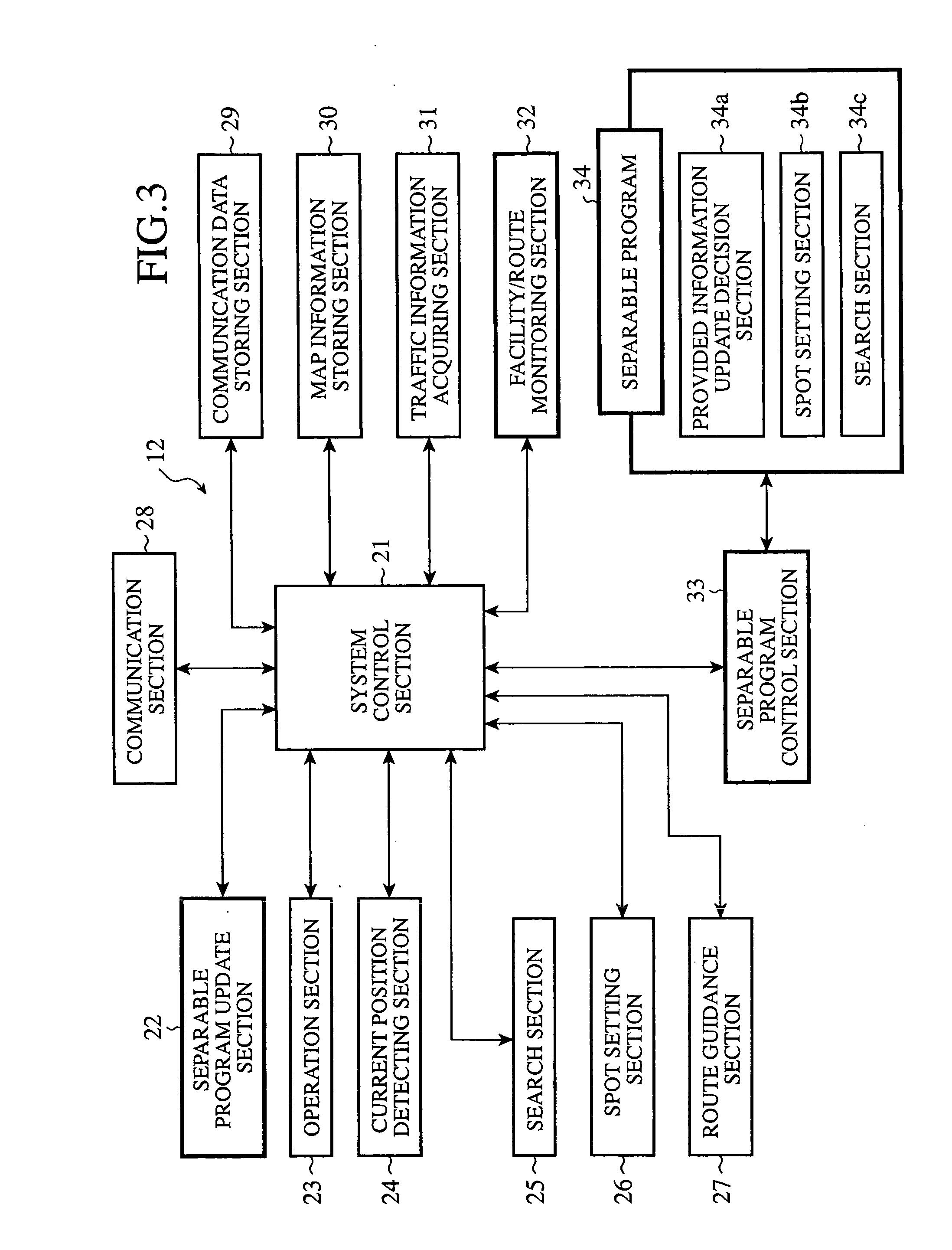 Vehicle-mounted information apparatus