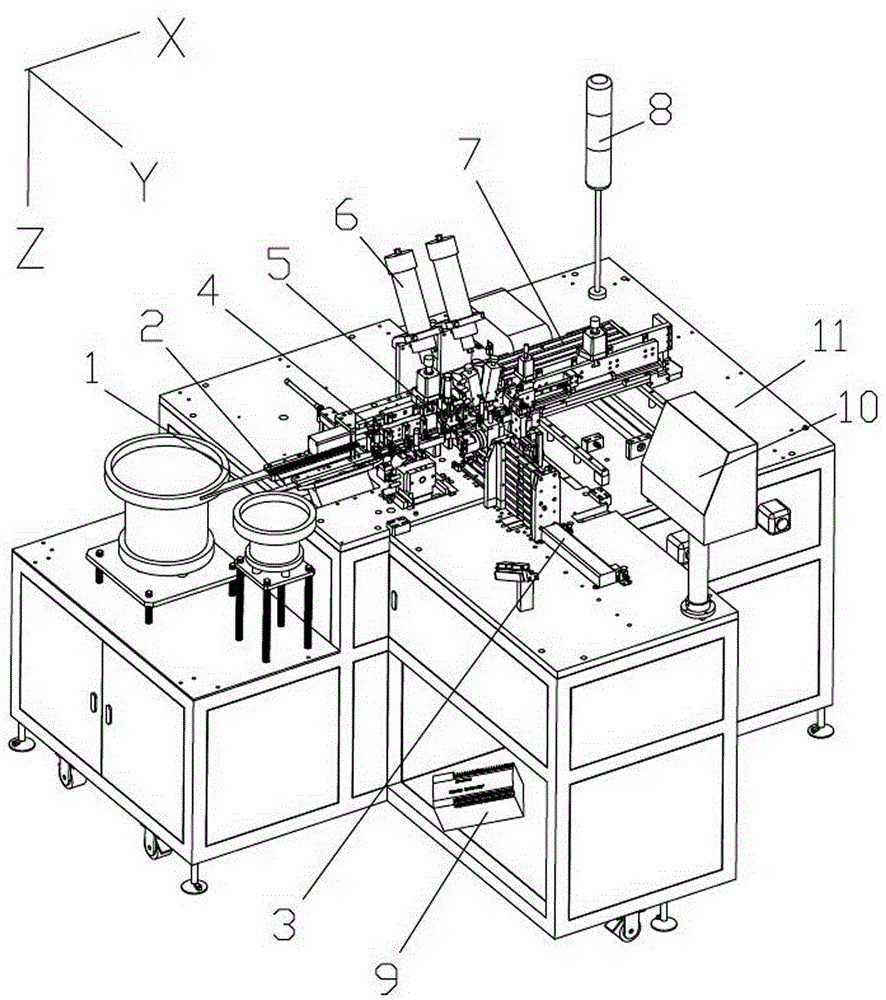 Switch automated assembling device