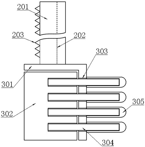 A kind of antibacterial polyester staple fiber and its processing equipment