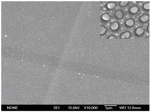 Embedded type nano dot array surface enhanced Raman active substrate and preparation method thereof