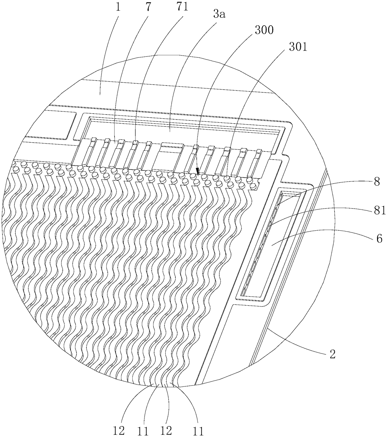 Bipolar plate of proton exchange membrane fuel battery