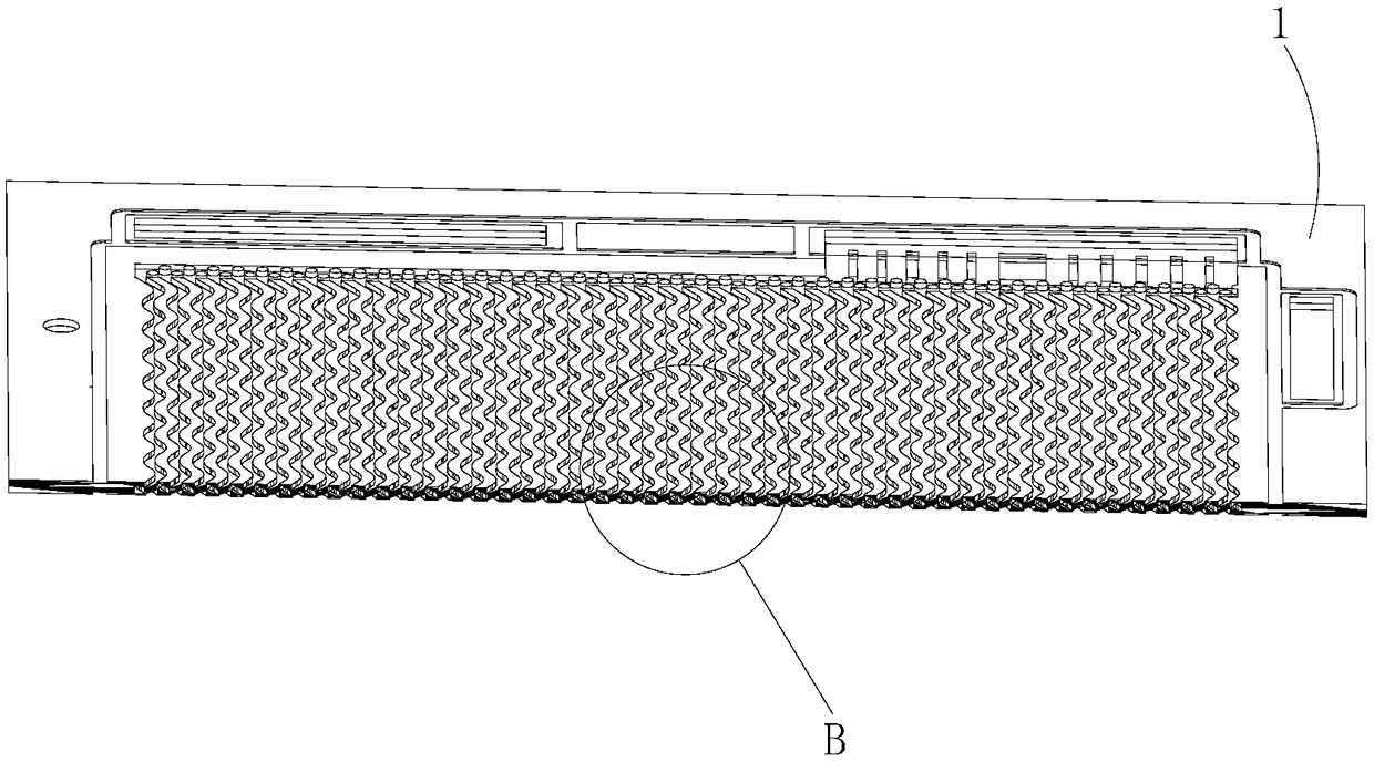 Bipolar plate of proton exchange membrane fuel battery