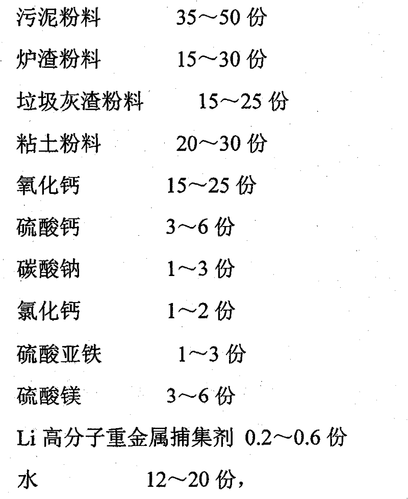 Sintered light environmental-friendly brick produced by using municipal sludge and manufacture method thereof