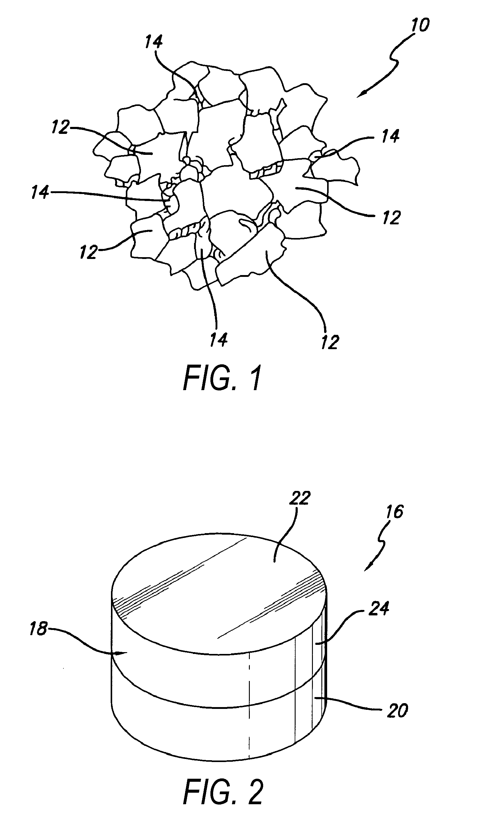 Polycrystalline Diamond Constructions Having Optimized Material Composition