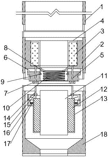 Auxiliary heating drilling type freezing core-taking drilling tool