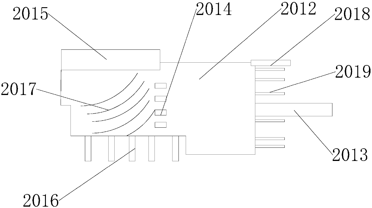 Electronic connector with reversely-folded cover