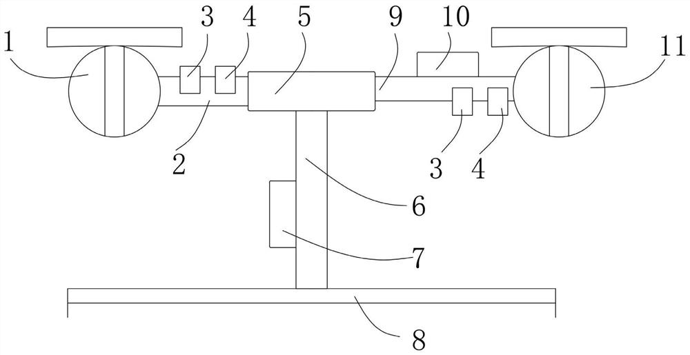 Structure of idle speed control system for fuel cell hydrogen energy vehicle