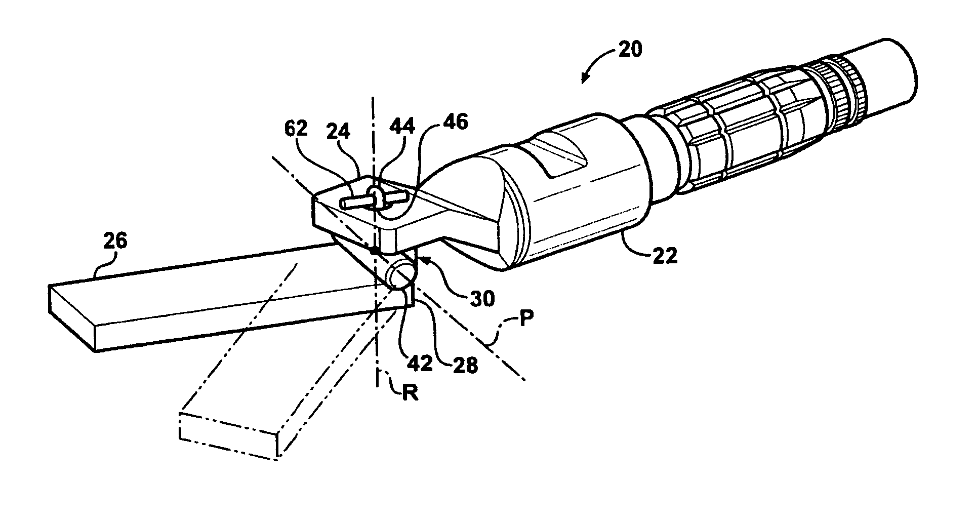 Shaft assembly with lash free bipot joint connection