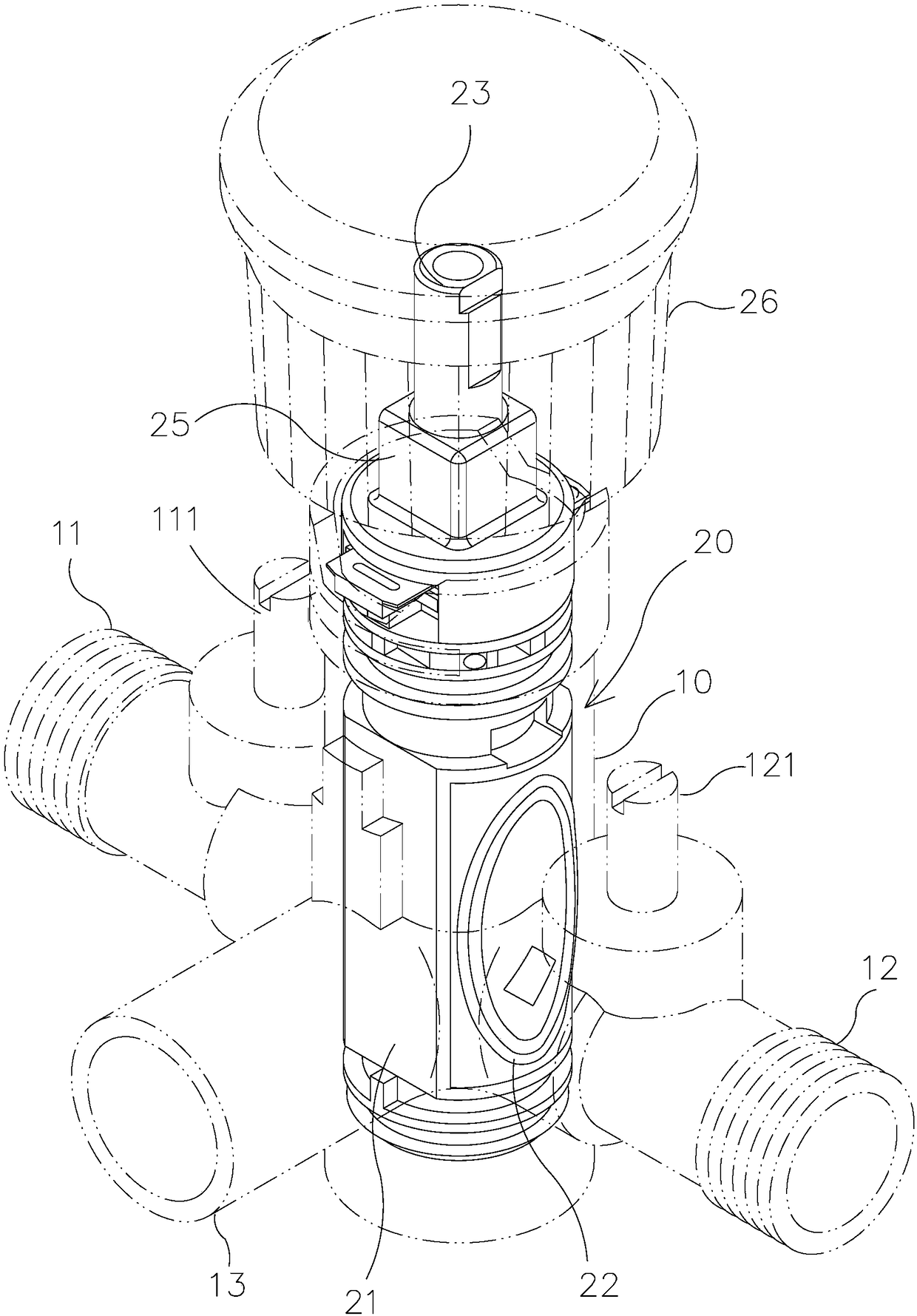 Structural improvement of piston assembly for water hydrant