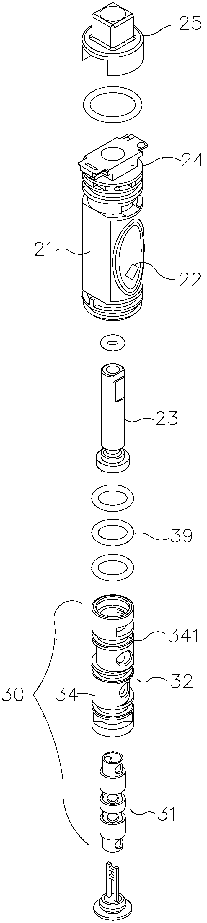 Structural improvement of piston assembly for water hydrant