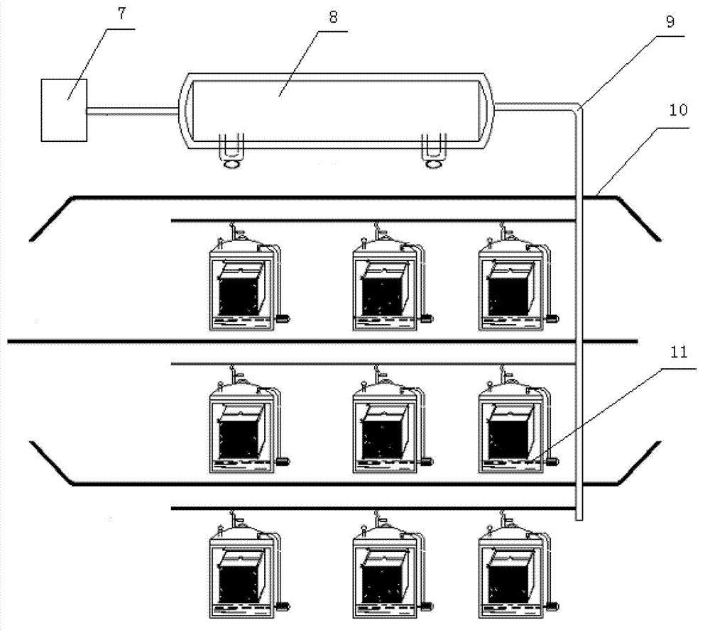 Method and system for rapidly producing hard-core preserved duck eggs in semi-continuous mode by vacuum decompression and sponge permeation method