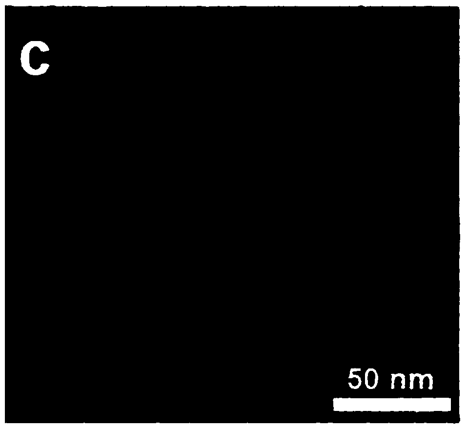 Graphene quantum dot-graphene composite material as well as preparation method and application thereof