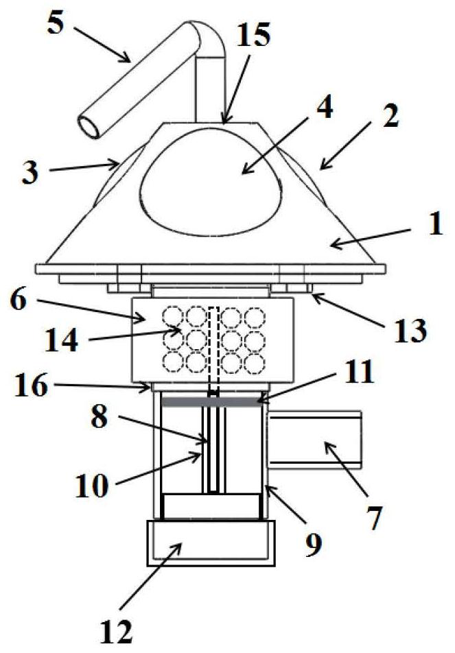 A one-stage plasma catalysis in-situ diffuse reflectance infrared detection device