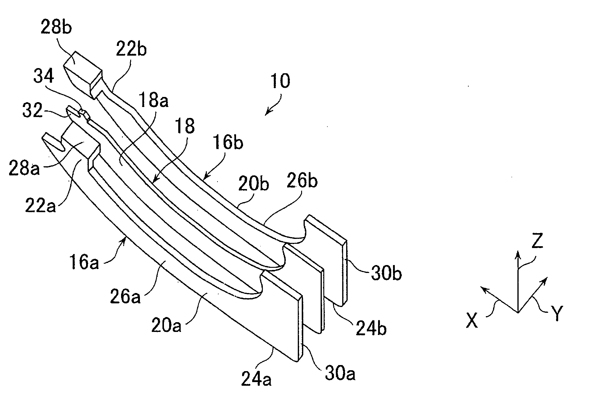 Contact and electrical connecting apparatus