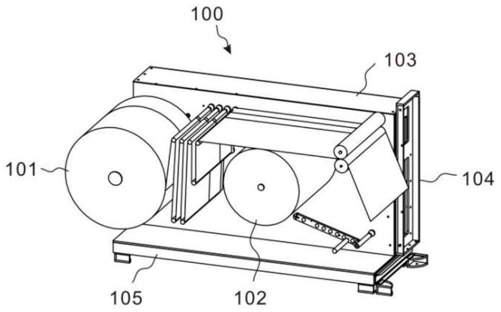 A device for combining warp printing and sizing