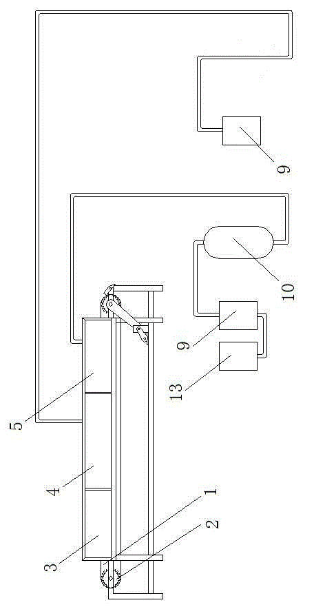 Pretreatment equipment for mechanical component rust prevention technology