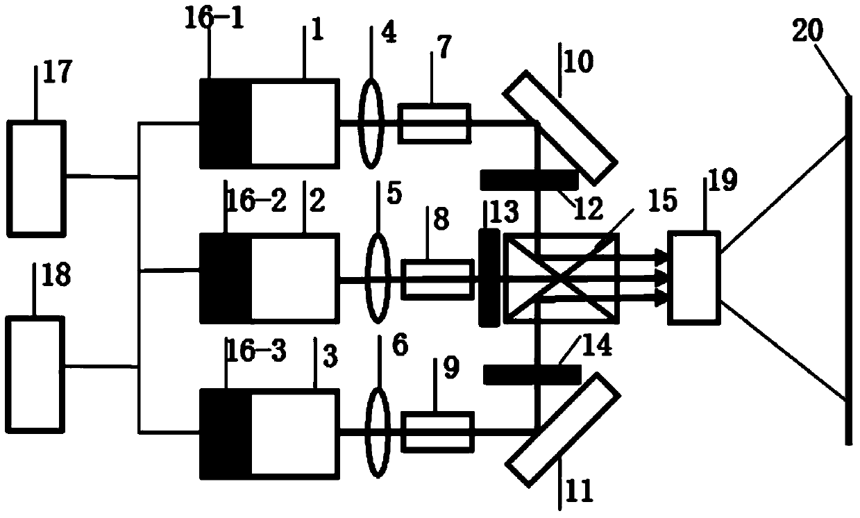 Light guide, laser light source and laser display system