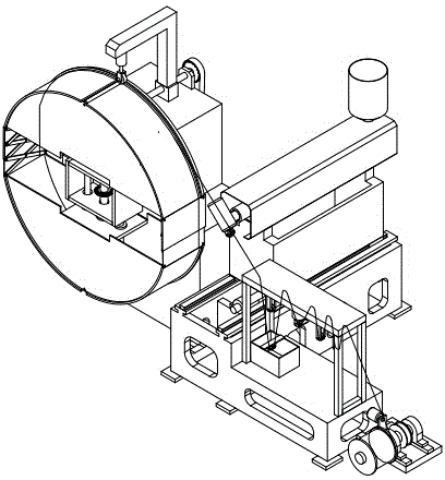 Manufacturing device of wire cord fabric for rubber track and manufacturing method