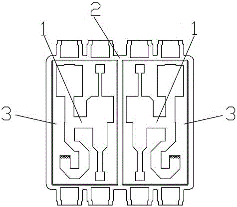 Small-size ultra wideband power divider