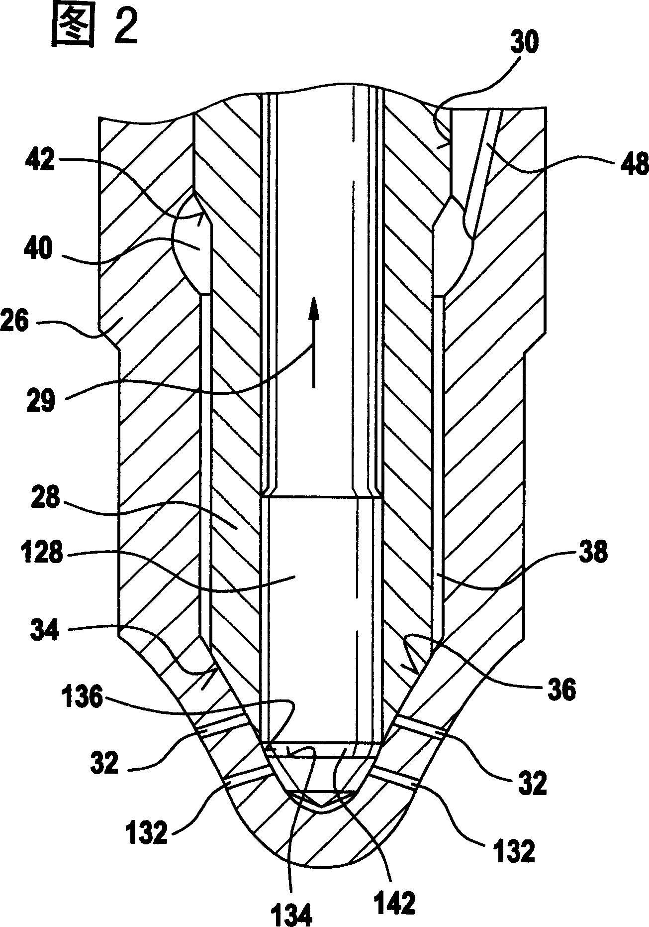 Fuel jetting device used in internal combustion engine