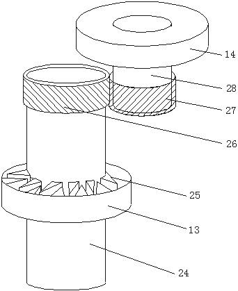 Raw material crushing and collecting device for welding flux production