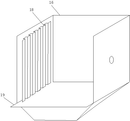 Raw material crushing and collecting device for welding flux production