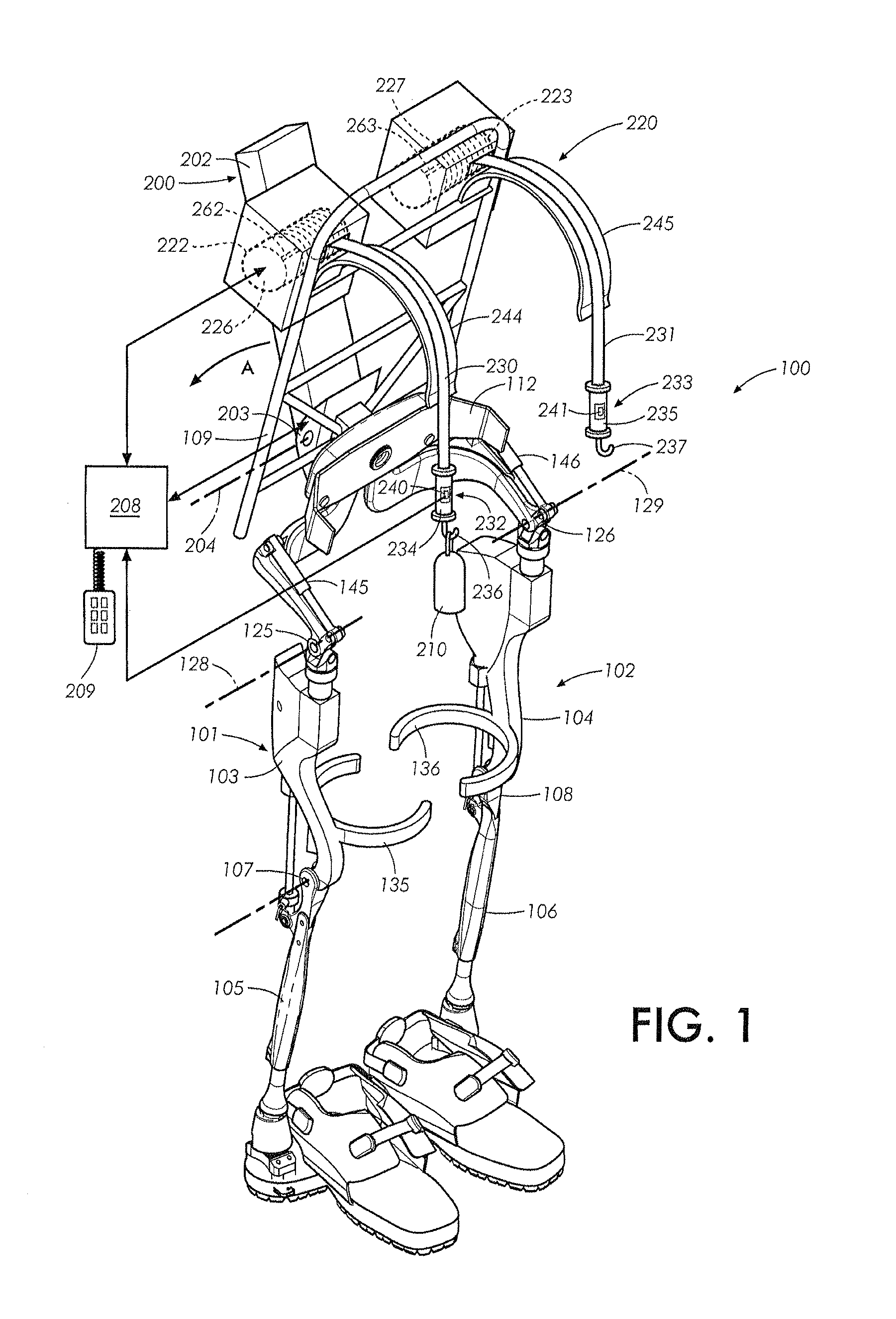 Exoskeleton Load Handling System and Method of Use