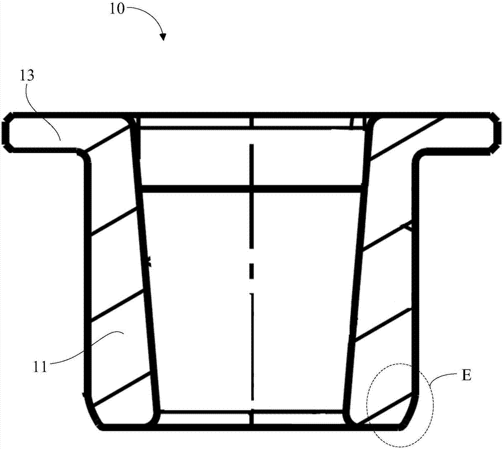 Bushing, automobile steering knuckle and automobile