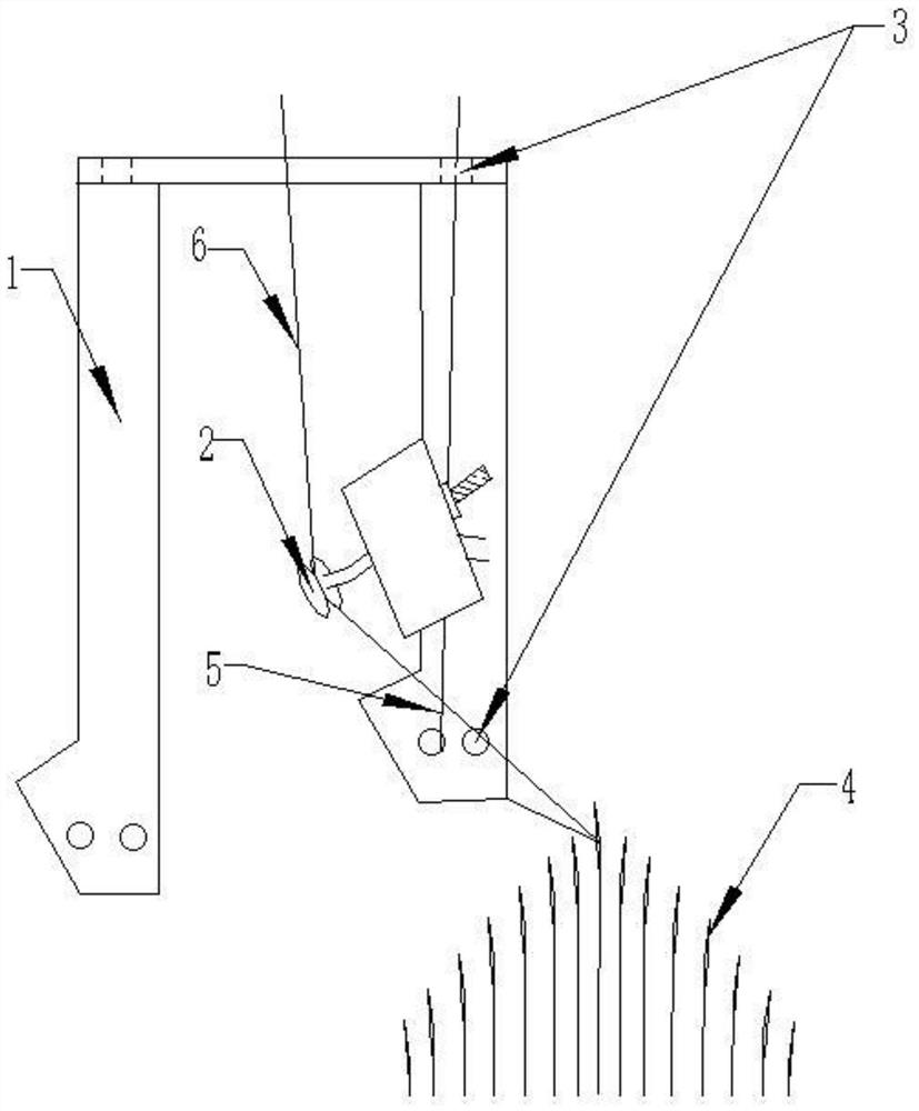 A weft-knitted single-side pleated high-elastic fabric and its production process