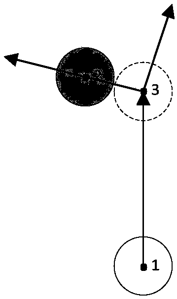 Intelligent glasses and billiard photograph positioning and aiming method