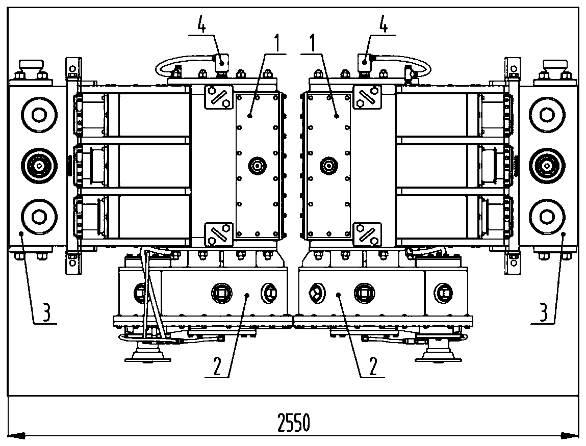 Reciprocating type three-cylinder plunger pump for oil and gas field