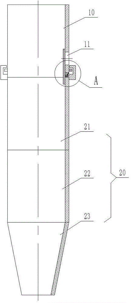 Rotary sectional steel casing